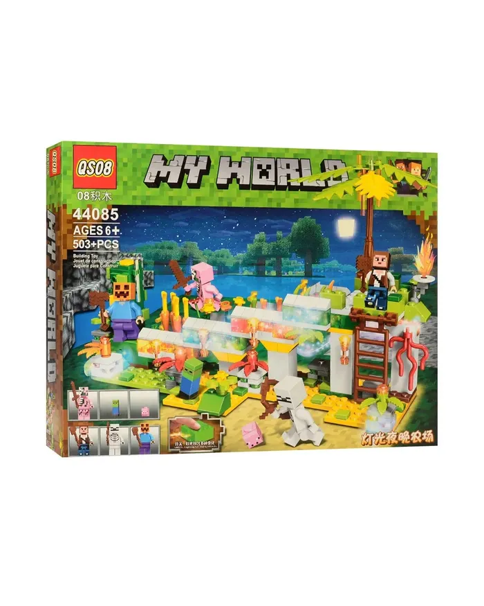 Конструктор my world 44085 503+pcs