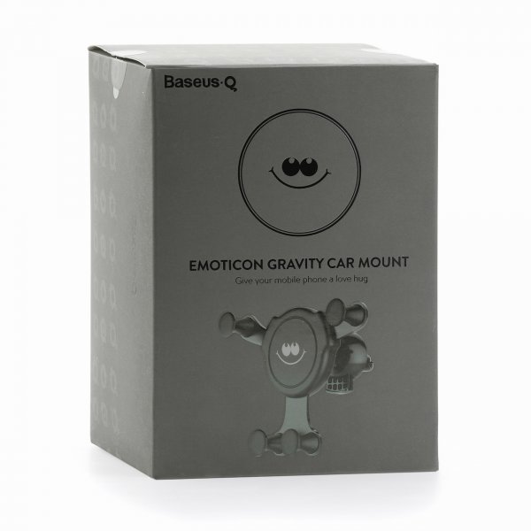 Автомобильный держатель для телефона в машину Baseus Emoticon Gravity SUYL-EMHJ