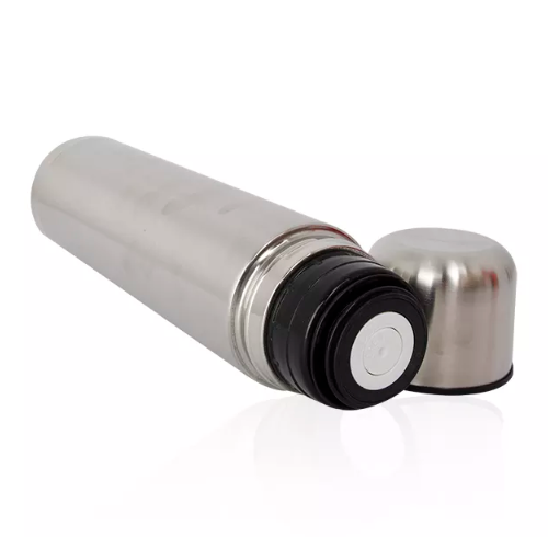 Термос vacuum flask из нержавеющей стали с двойными стенками 1 л