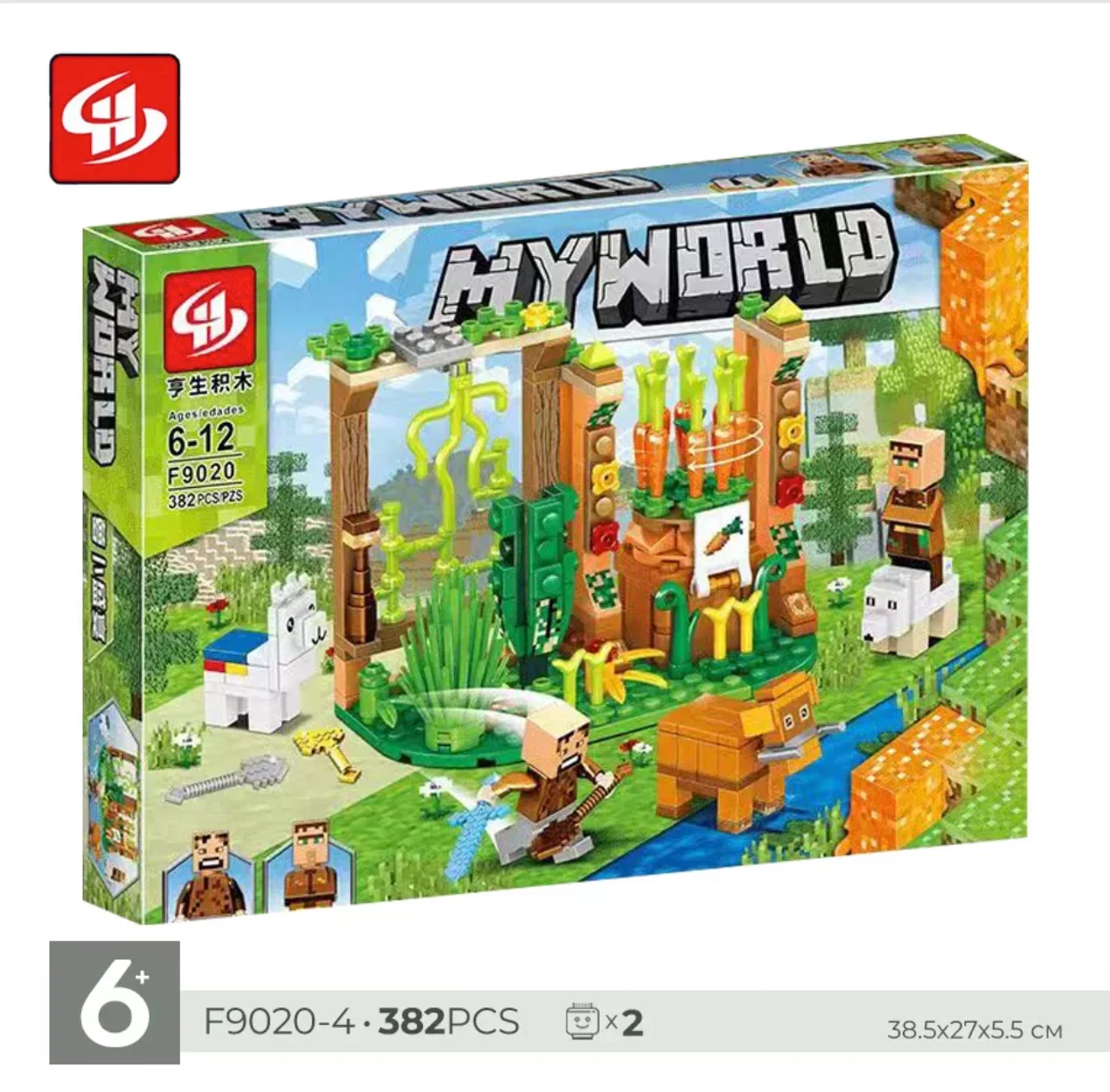 Конструктор My World F9020 382 pcs
