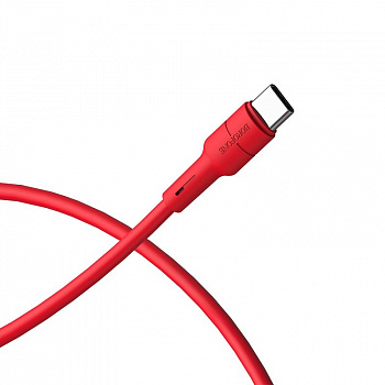 Кабель Borofone BX15, USB - USB Type-C, 1 м, красный