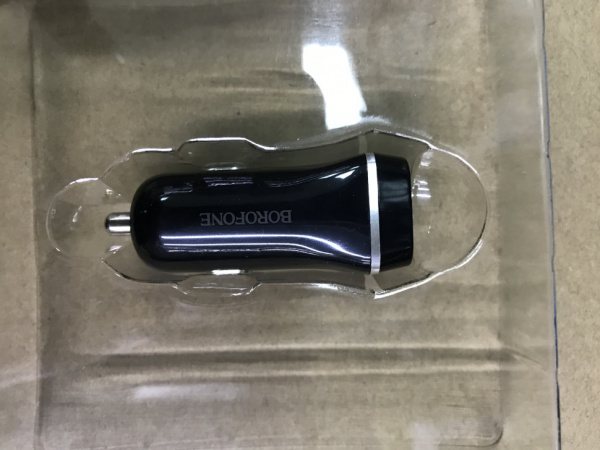 Автомобильное зарядное устройство Borofone BZ2, Micro USB, черный