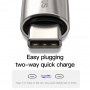 Кабель Baseus CATSD-J09, USB - USB Type-C, 1 м