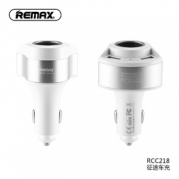 Автомобильное зарядное устройство Remax Journey RCC218, белый