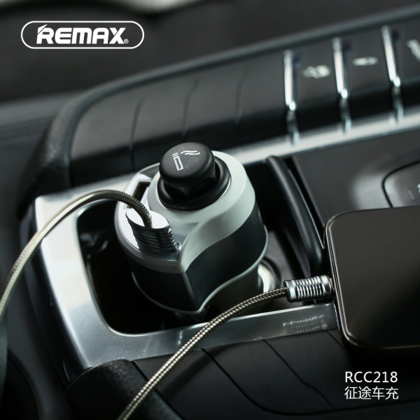 Автомобильное зарядное устройство Remax Journey RCC218, белый