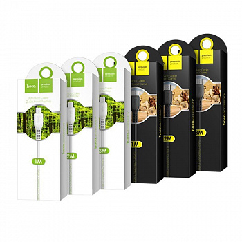 Кабель Hoco X20 Flash USB - micro USB, 1 м белый