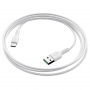 Кабель Hoco X33, USB - USB Type-C, 1 м, ,белый