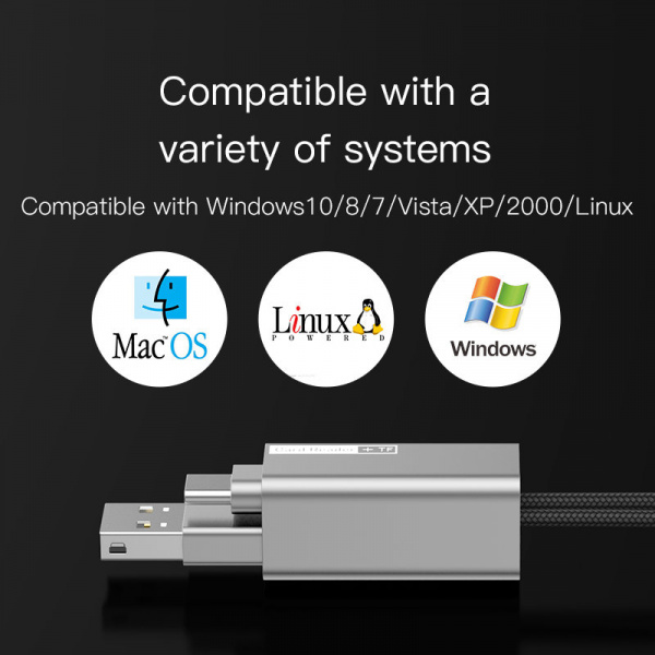 Адаптер-переходник Baseus Pendant ACDKQ-HG0S, USB Type-C - USB, картридер microSD