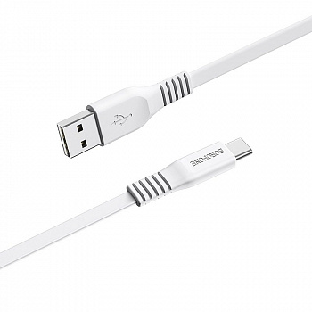 Кабель Borofone BX23, USB - USB Type-C, 1 м, белый