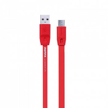 Кабель Remax RC-001m USB - micro USB, 1 м красный
