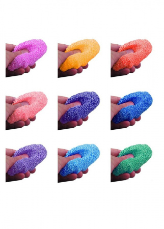 Шариковый пластилин 5D Snow Mud в ведерке #01