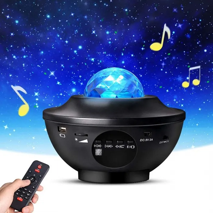 Лазерный светодиодный ночник проектор звездного неба Starry Projector Light