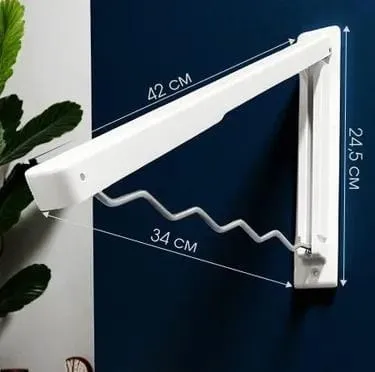 Вешалка настенная складная