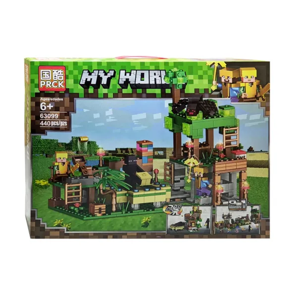 Конструктор PRCK My World Большая компания 440 деталей
