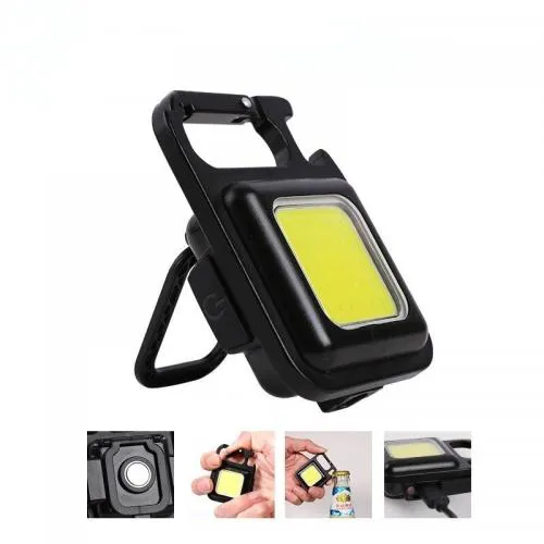 Светодиодный фонарь-открывалка COB Rechargeable Keychain Light