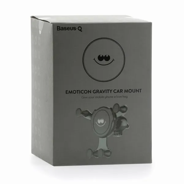 Автомобильный держатель для телефона в машину Baseus Emoticon Gravity SUYL-EMHJ