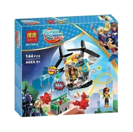 Конструктор BELA Super Power Girls Вертолет Бамблби 144 детали