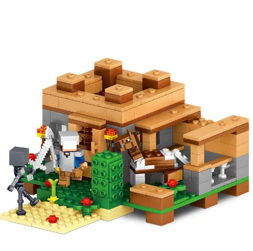 Конструктор Майнкрафт Домик фермера 253 деталей