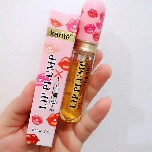 Блеск для увеличения губ lip plumper karite