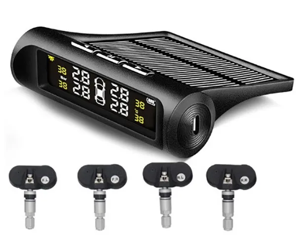 Система TPMS контроля давления в шинах с внешними датчиками